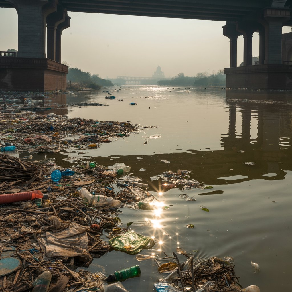 River Pollution: Yamuna&nbsp;River